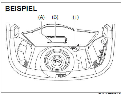 Suzuki Swift. Abschlepphaken