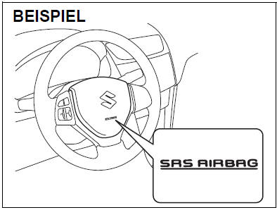 Suzuki Swift. Front-Airbags