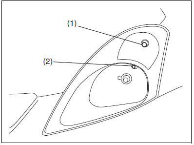 Suzuki Swift. Andere Lampen