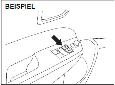 Suzuki Swift. Sperrschalter