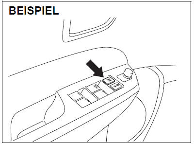 Suzuki Swift. Sperrschalter