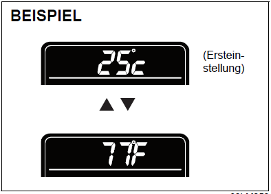 Suzuki Swift. Thermometer