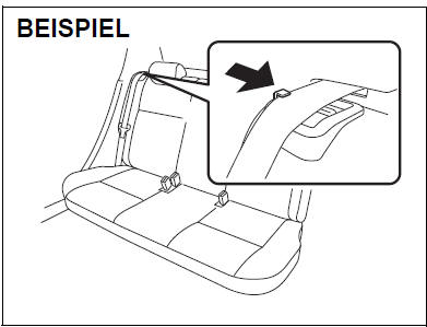 Suzuki Swift. Umklappbare Rücksitze