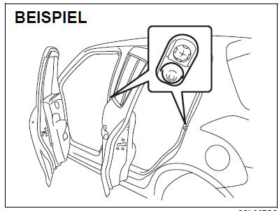 Suzuki Swift. Schalter für Innenbeleuchtung 