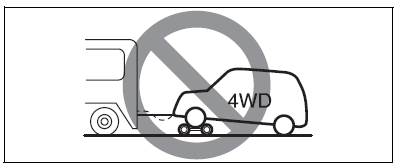 Suzuki Swift. Schleppen (hinter Wohnmobil)