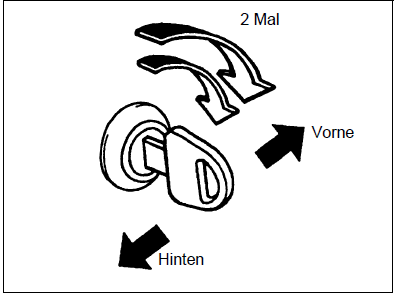 Suzuki Swift. Festverriegelungssystem