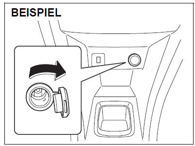 Suzuki Swift. Zusatzsteckdose