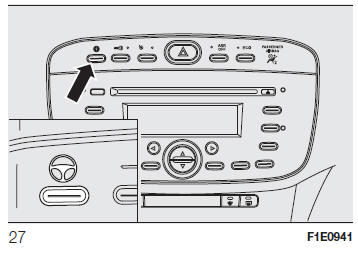 Fiat Punto. EIN-/AUSSCHALTUNG DER CITY-FUNKTION