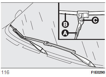 Fiat Punto. ERSATZ DER SCHEIBEN WISCHERBLÄTTER