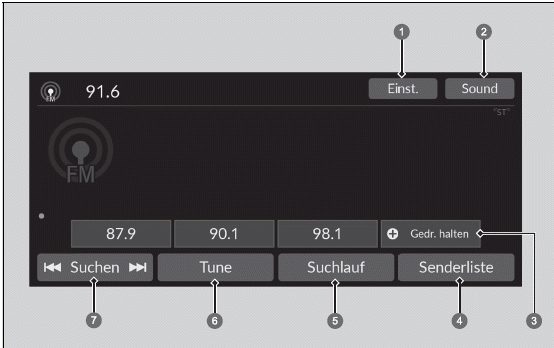 Display-Audiosystem