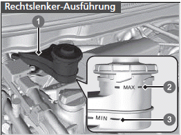 Wartung im Motorraum