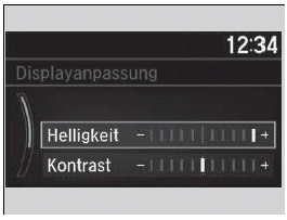 Display-Einstellung