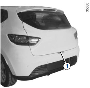 Renault Clio. Gepäckraum 