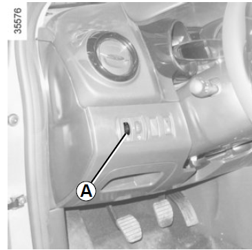 Renault Clio. Leuchtweitenregulierung