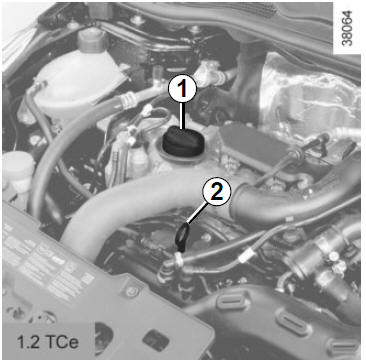 Renault Clio. Nachfüllen, Befüllen