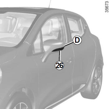 Renault Clio. Rückleuchten und Standlicht (Austausch der Lampen) 