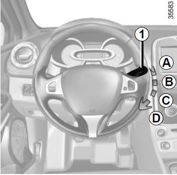 Renault Clio. Scheiben-wisch-waschanlage vorne